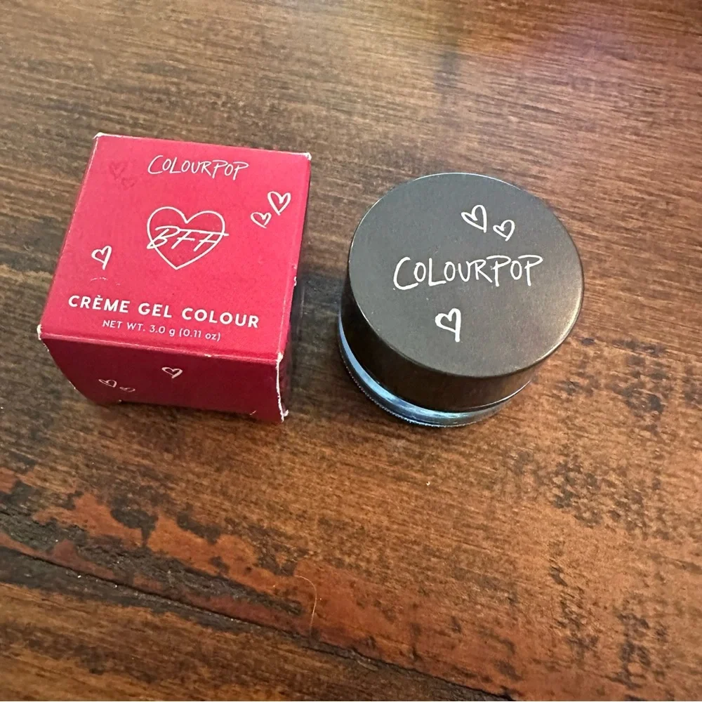 Colourpop Creme Gel Colour Hustla Eyeliner Eye Liner Metallic Black Silver